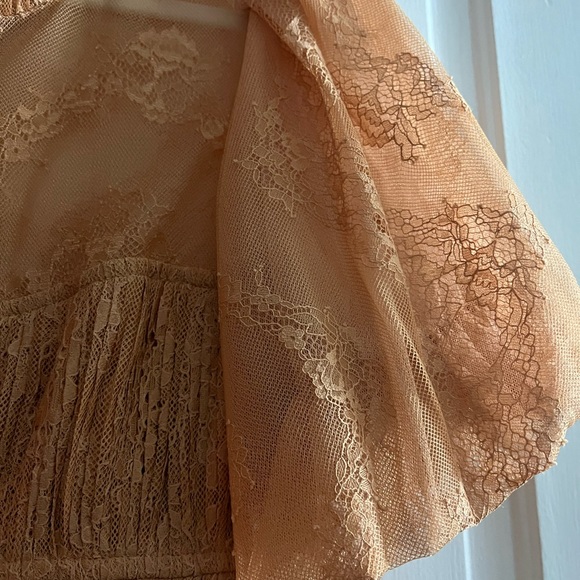 Jonathan Simkhai Bristol Mini Dress Bristol Mini Dress In Butterscotch - Picture 4 of 16